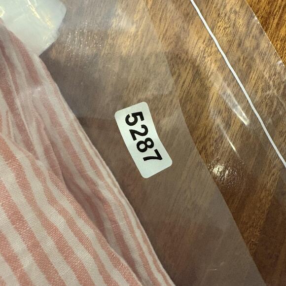 Tommy Bahama Dress Women XS Linen Sleeveless Striped Pockets Resort Coastal - Picture 12 of 12